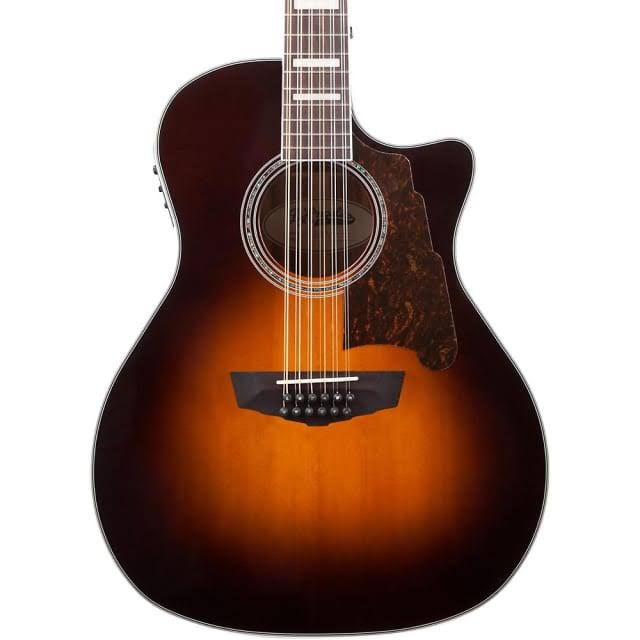D'Angelico Premier Fulton 12-String Acoustic-Electric Guitar Sunburst A10801