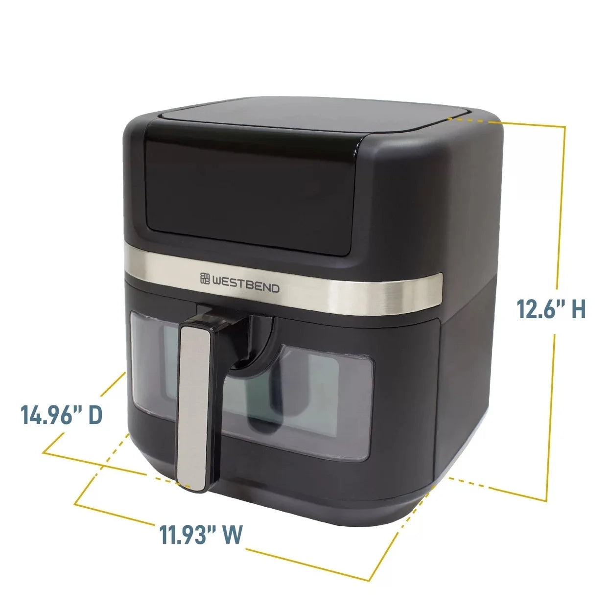West Bend 7QT Air Fryer with 13 One-Touch Presets J190949