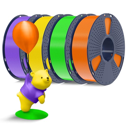SUNLU PLA Filament 1.75mm 250g 8 Rolls Multicolor Bundle Y20969