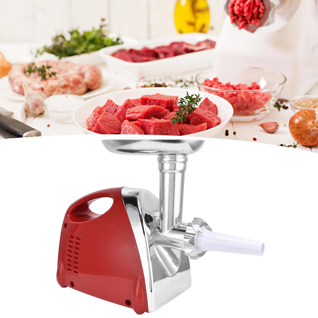 2800W Electric Meat Grinder and Sausage Stuffer, Stainless Steel, for Home and Commercial Use W866901