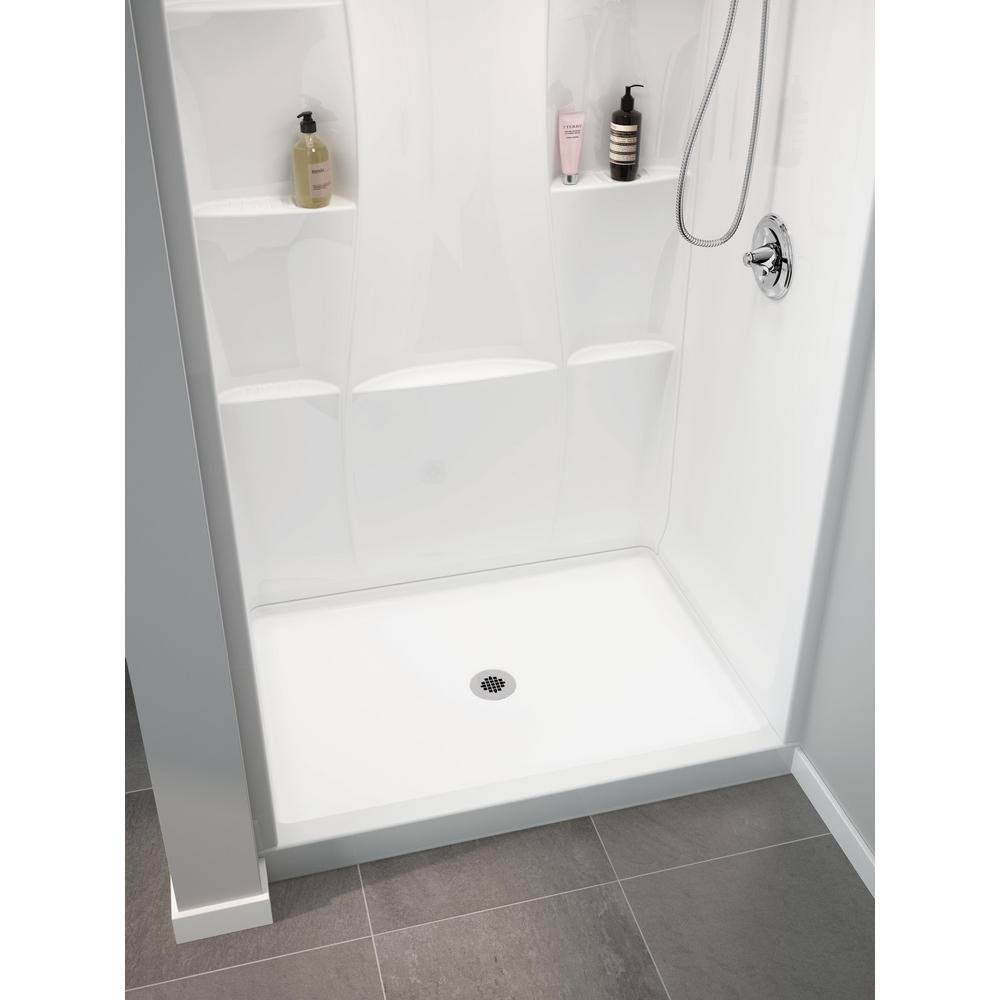 Delta Classic 400 Shower Floor Base 48 in. L x 34 in. D White F515276