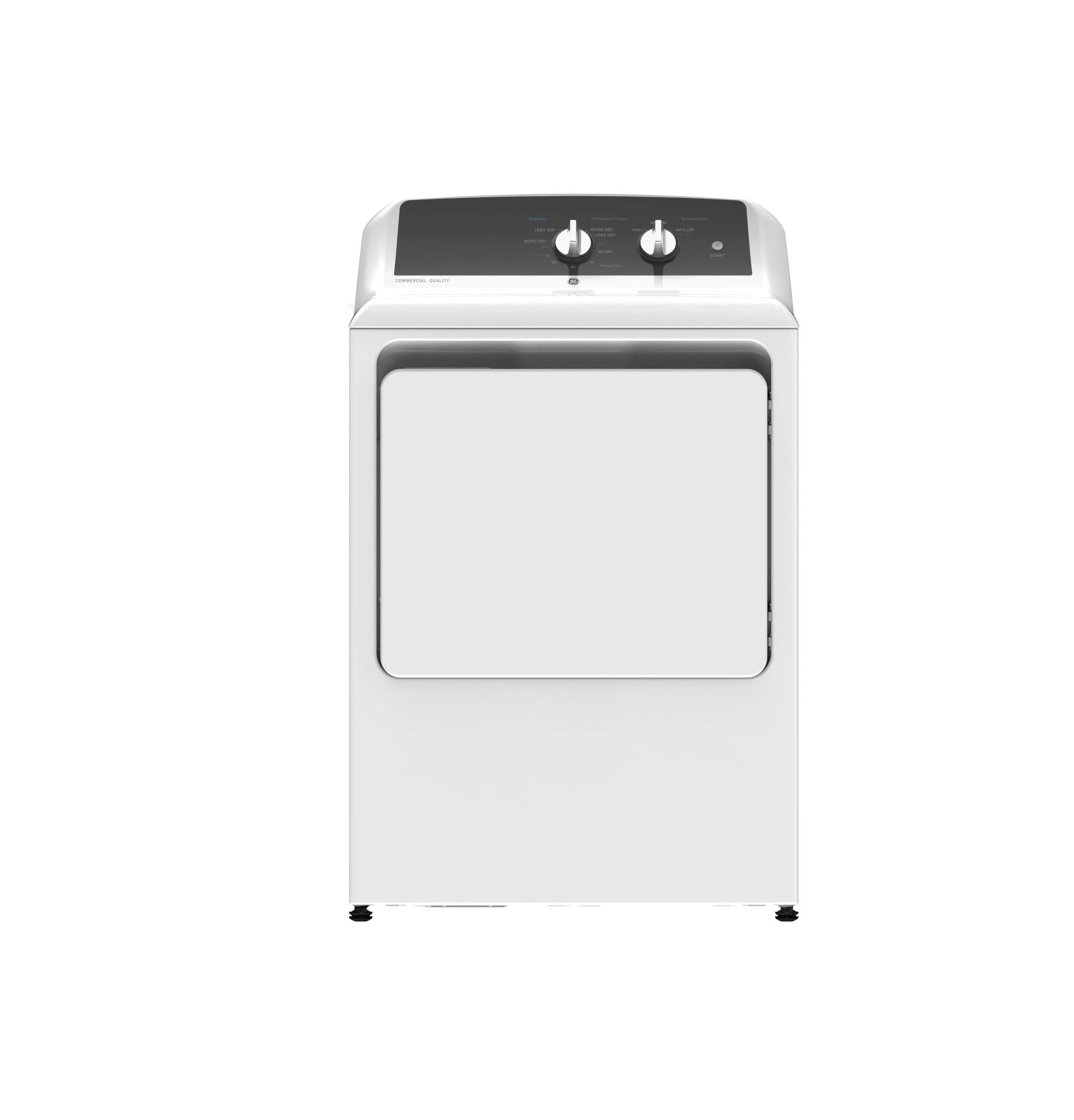 GE GTX52EASP 27" Electric Dryer - White G2425