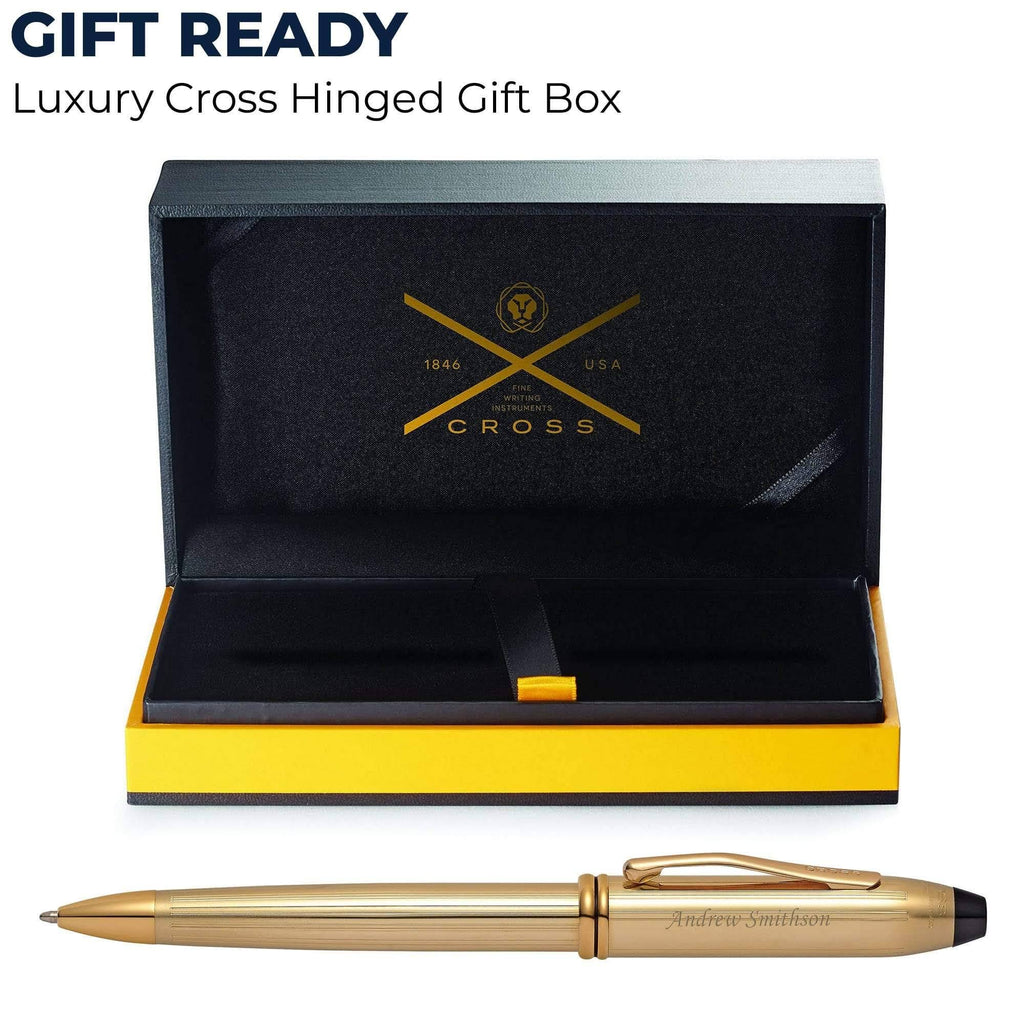Cross Townsend Ballpoint Pen 10K Gold Filled Z5977