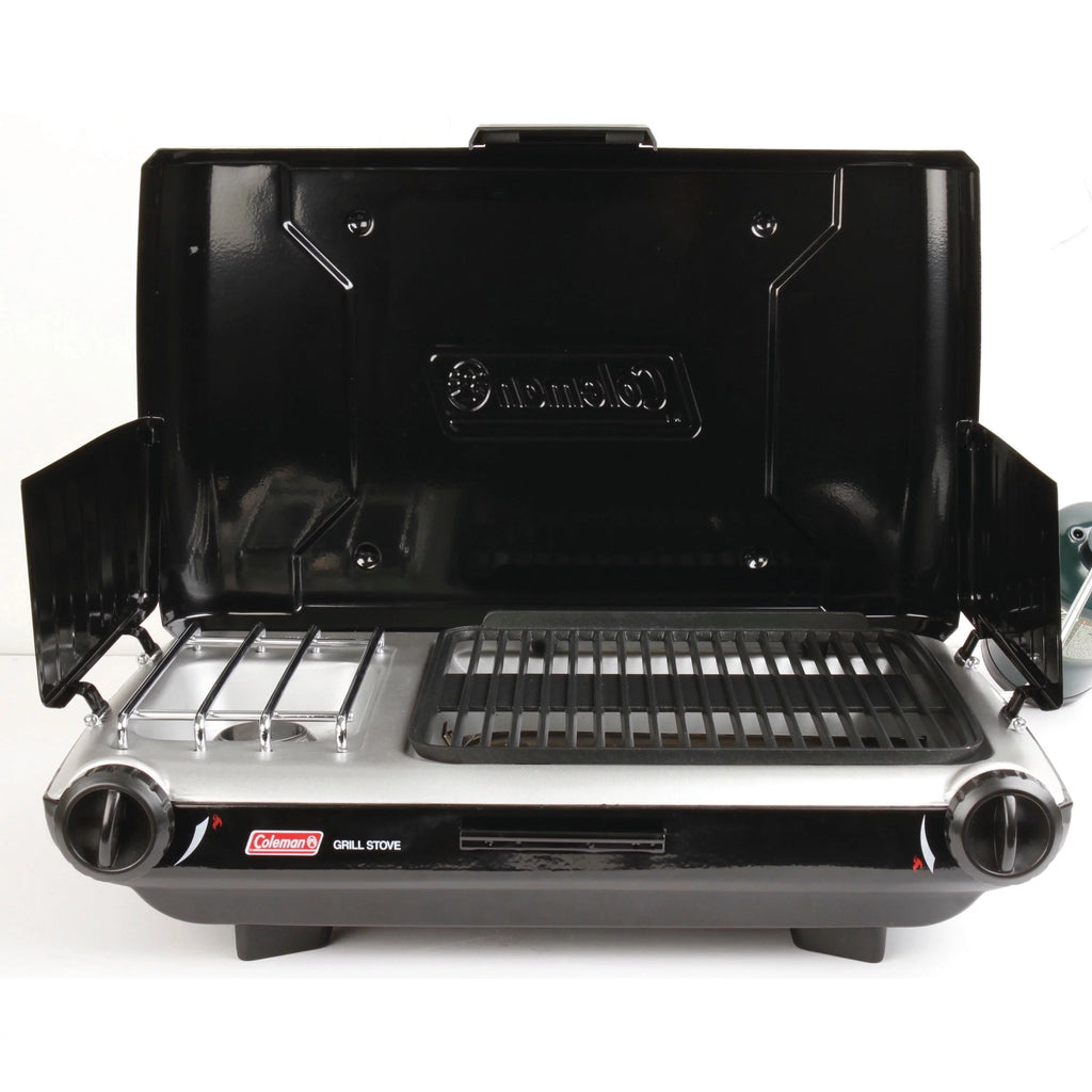 Coleman Grill-Stove Portable Propane Black J87687