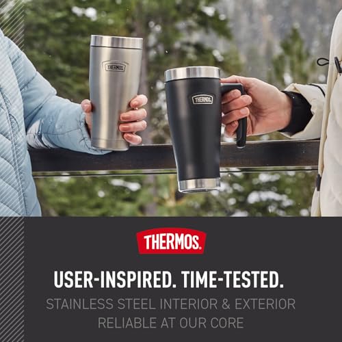 THERMOS ICON SERIES Stainless Steel Mug, Granite, 16 oz S58502